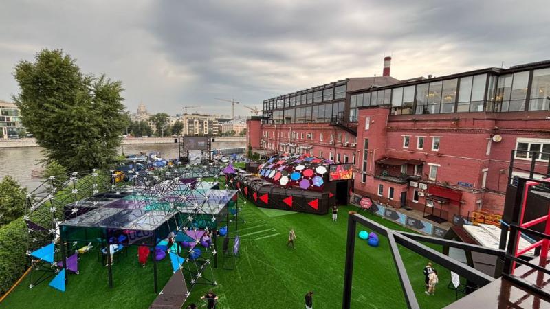 ЦСГ обеспечил металлопрокатом площадку паркура «Территория будущего. Москва 2030»