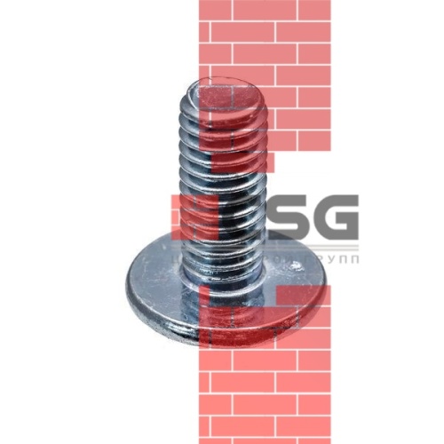 Винт с прессшайбой 16 оцинк. DIN 967