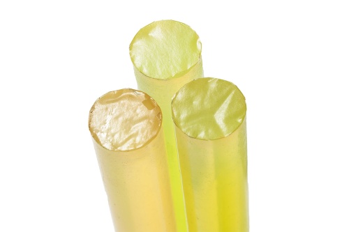 Полиуретан стержень Ф 50 мм   (L=500 мм, ~1,4 кг, жёлтый) Китай