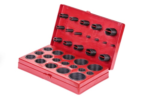 Набор колец уплот. резин. Дюйм. (№8В) 407 шт