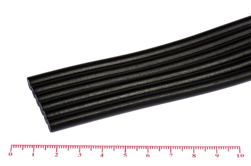 Шнур резиновый 1-2с Ф 6 мм ГОСТ 6467-79