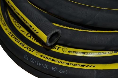 Рукав абразивоструйный 25х39мм Contracor Extra Blast-25 (1", 12 атм) (бухта 20 м)