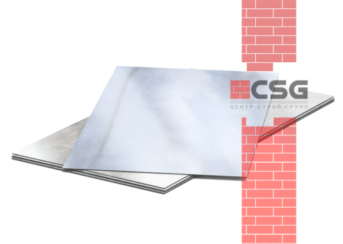 Лист оцинкованный 1.4х1250х2500 2 кл КР пром_пас 