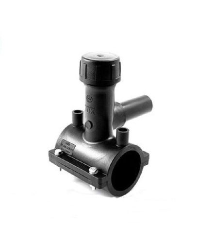 Седловидный тройник с фрезой 125/32 мм SDR 11