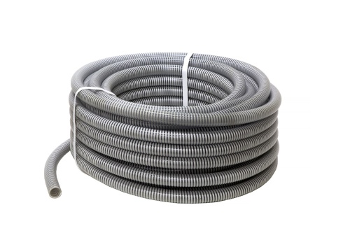 Шланг спиральный НВС Ф  19 мм из ПВХ серия 700N белый (бухта 30 м)