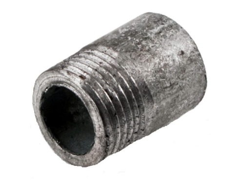 Резьба стальная Ду40 L=40мм из труб по ГОСТ 3262-75 арт.1211745