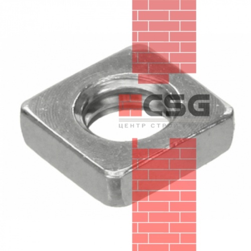 Гайка квадратная 10 оцинк. DIN 562, тыс.шт (200шт)