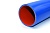 Патрубок силиконовый прямой Ф 75 мм L=500 мм фото