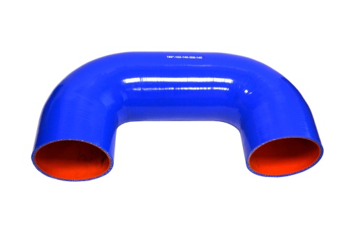 Патрубок силиконовый U-образный Ф 102 мм L=140х306х140 мм, 180°
