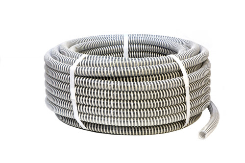 Шланг спиральный НВС Ф  19 мм из ПВХ серия 700L белый (бухта 30 м)