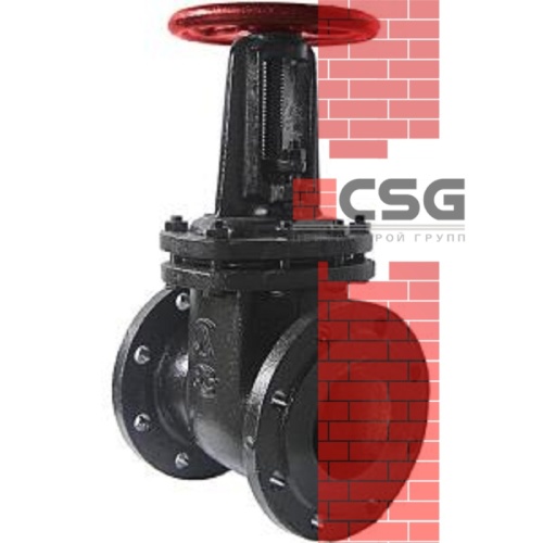 Задвижка чугун 30ч6бр Ду 100 Ру16 до +225 фл ЛМЗ, DN 100