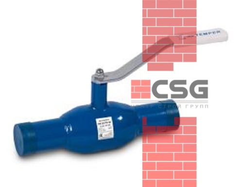 Кран шаровый стальной Ду65 Ру25 полный под приварку Temper 29220065, DN 65