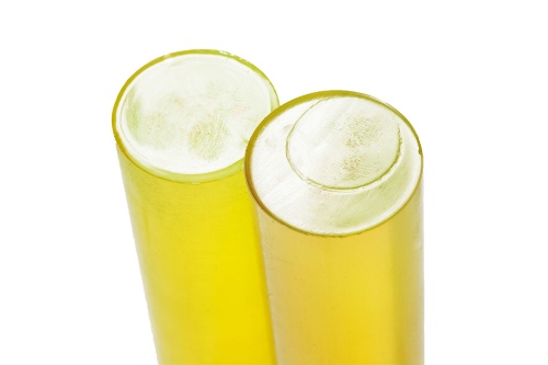 Полиуретан стержень Ф 80 мм   (L=500 мм, ~3,3 кг, жёлтый) Китай