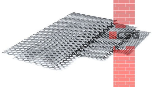 Просечно-вытяжной лист 608х1200х2500 ПВЛ-608, марка ПВЛ-608