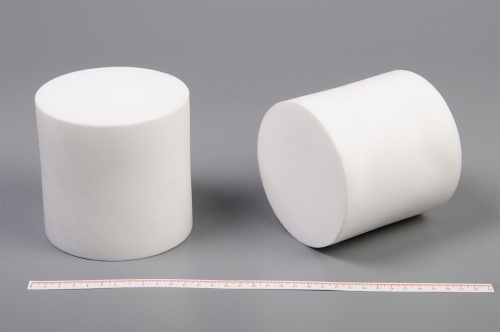 Фторопласт стержень Ф110 мм (~100 мм) пресс.