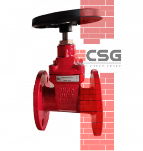 Задвижка чугунная тип МЗВГ 30ч39р Ду80 Ру16  150C открытая гайка Китай, DN 80