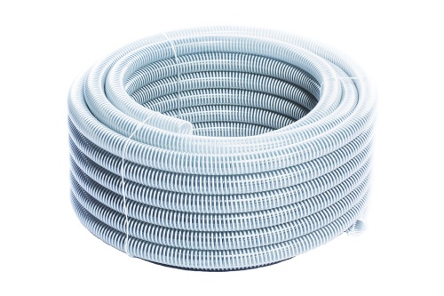 Шланг спиральный НВС Ф  32 мм из ПВХ серия 700N белый (бухта 30 м)