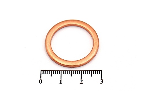 Шайба медная 21х27х2.0