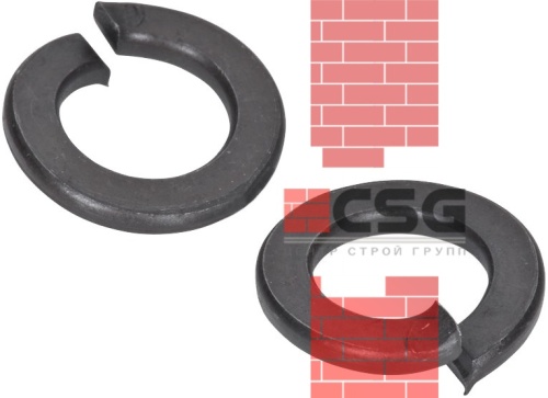 Шайба гроверная 5 КНР без покрытия DIN 127