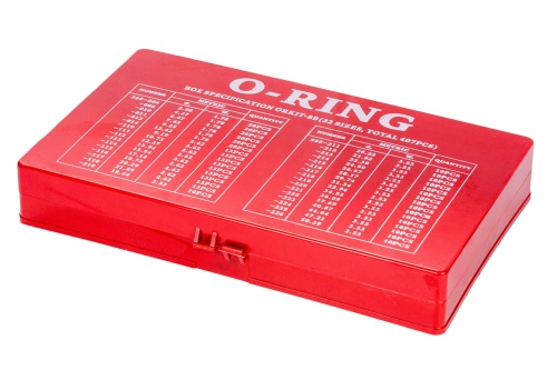 Набор колец уплот. резин. Дюйм. (№8В) 407 шт