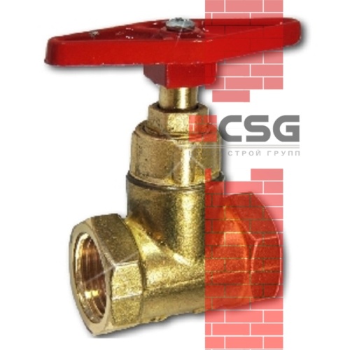Клапан запорный латунь 15б1п Ду 40 Ру16 ВР прямой ТУ 500059277.015-2000 Цветлит ZW20015, DN 40