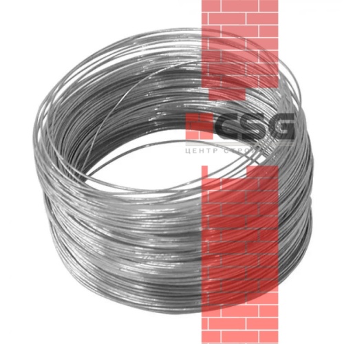 Проволока о/к  торговая  ГОСТ 3282-74  оц  0,8 (350 кг)