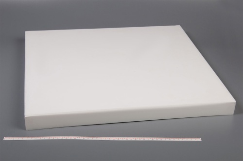 Фторопласт листовой 40 ±3.0 мм (500х500 мм)