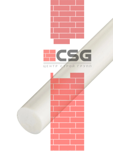 Полипропилен стержень Ф 80 мм PP (~1000 мм, ~5,0 кг) экстр. Китай
