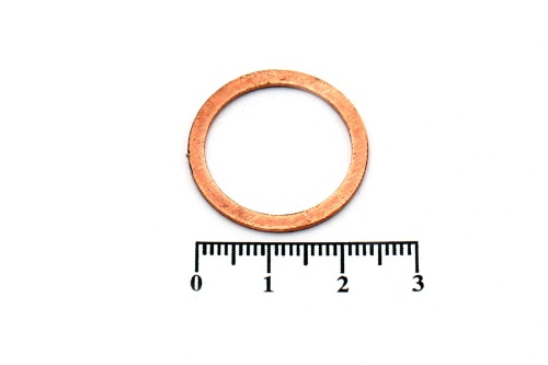 Шайба медная 20х25х1.5