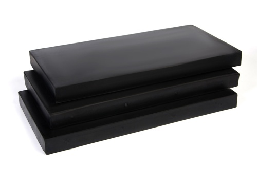 Техпластина резиновая на отвал (скребок) 500х250х40 мм