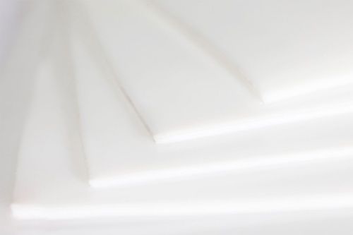 Фторопласт листовой  2 +0.5 мм (500х500 мм) Китай