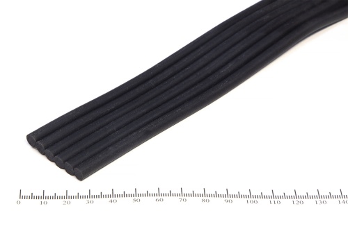 Шнур резиновый 1-1с Ф 6 мм ГОСТ 6467-79