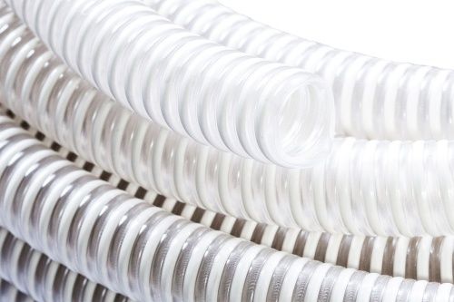 Шланг спиральный НВС Ф  19 мм из ПВХ серия 700N белый (бухта 30 м)