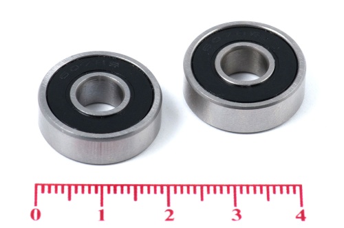 Подшипник 607 2RS (6-180017 С17) 7*19*6мм ГПЗ/СПЗ-4 (шт)