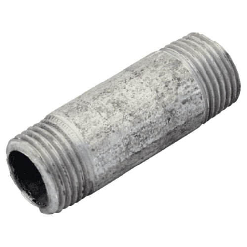 Бочонок стальной оцинк Ду20 L=55мм из труб по ГОСТ 3262-75 арт.1211725